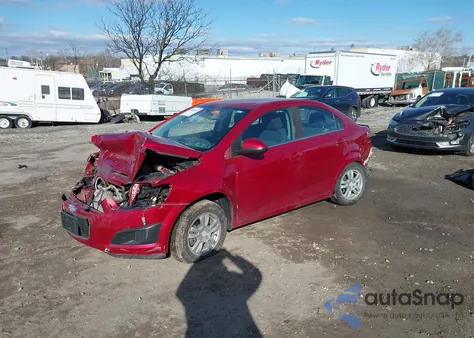 2016 Chevrolet Sonic Lt Auto z USA, uszkodzony, nr VIN 1G1JC5SG3G4146360